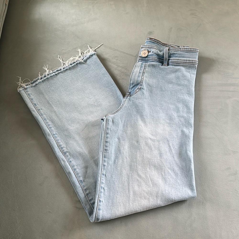 Zara Kids Marine Jeans In Light/Medium Wash Denim